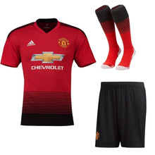 Load image into Gallery viewer, Manchester United Home Football Kit 2018/19