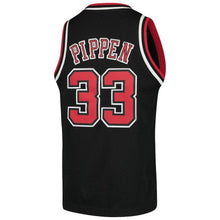 Load image into Gallery viewer, Scottie Pippen Chicago Bulls Mitchell &amp; Ness Youth Hardwood Classics Jersey – Black 2018/2019