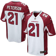 Load image into Gallery viewer, Patrick Peterson Arizona Cardinals Game Football Jersey - White 2018/2019