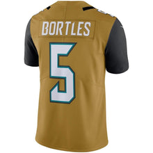Load image into Gallery viewer, Blake Bortles Jacksonville Jaguars Vapor Untouchable Color Rush Limited Player Jersey - Gold