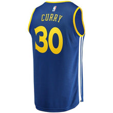 Load image into Gallery viewer, Stephen Curry Golden State Warriors Branded Youth Royal 2018 NBA Finals Champions Fast Break Player Jersey – Icon Edition 2018/2019