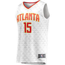 Load image into Gallery viewer, Vince Carter Atlanta Hawks Branded Fast Break Jersey – Association Edition – White