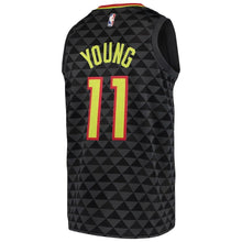 Load image into Gallery viewer, Atlanta Hawks Trae Young Men's Swingman Jersey - Black