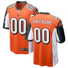 Load image into Gallery viewer, Youth Cincinnati Bengals Nike Black Game Custom Jersey