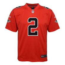 Load image into Gallery viewer, Youth Atlanta Falcons Matt Ryan Nike Red Color Rush Game Jersey