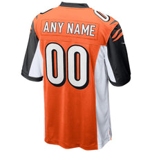 Load image into Gallery viewer, Youth Cincinnati Bengals Nike Black Game Custom Jersey