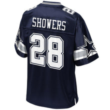 Load image into Gallery viewer, Youth Dallas Cowboys Jameill Showers NFL Pro Line Navy Player Jersey