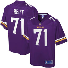 Load image into Gallery viewer, Riley Reiff Minnesota Vikings Pro Line Team Color Player Jersey – Purple 2018/2019
