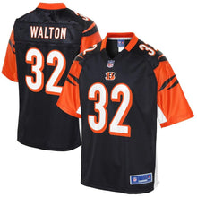 Load image into Gallery viewer, Youth Cincinnati Bengals Mark Walton NFL Pro Line Black Player Jersey