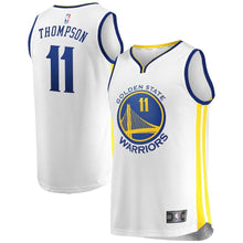 Load image into Gallery viewer, Klay Thompson Golden State Warriors Branded Youth Fast Break Jersey White - Association Edition 2018/2019