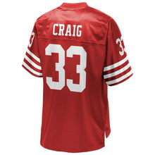 Load image into Gallery viewer, Roger Craig San Francisco 49ers Pro Line Retired Player Jersey – Scarlet 2018/2019