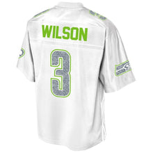 Load image into Gallery viewer, Russell Wilson Seattle Seahawks Pro Line White Out Fashion Jersey - White 2018/2019