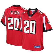 Load image into Gallery viewer, Youth Atlanta Falcons Isaiah Oliver NFL Pro Line Red Player Jersey