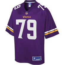 Load image into Gallery viewer, Tom Compton Minnesota Vikings Pro Line Player Jersey – Purple 2018/2019