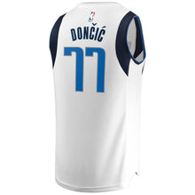 Load image into Gallery viewer, Luka Doncic Dallas Mavericks White Swingman Jersey 2018 - 2019