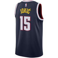 Load image into Gallery viewer, Nikola Jokic Denver Nuggets Navy Swingman Jersey 2018 - 2019