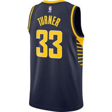 Load image into Gallery viewer, Myles Turner Indiana Pacers Navy Swingman Jersey 2018 - 2019