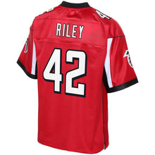Load image into Gallery viewer, Youth Atlanta Falcons Duke Riley NFL Pro Line Red Team Color Player Jersey