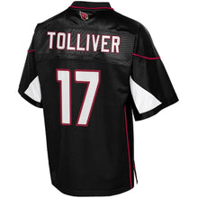 Load image into Gallery viewer, Youth Arizona Cardinals Jalen Tolliver NFL Pro Line Black Alternate Player Jersey