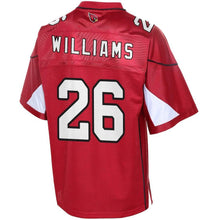 Load image into Gallery viewer, Youth Arizona Cardinals Brandon Williams Pro Line Cardinal Player Jersey