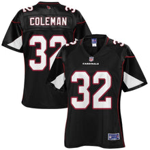 Load image into Gallery viewer, Derrick Coleman Arizona Cardinals Pro Line Women's Player Jersey – Black 2018/2019