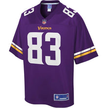 Load image into Gallery viewer, Tyler Conklin Minnesota Vikings Pro Line Player Jersey – Purple 2018/2019