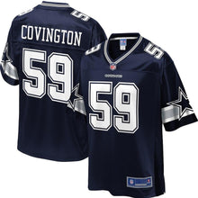 Load image into Gallery viewer, Youth Dallas Cowboys Chris Covington NFL Pro Line Navy Player Jersey