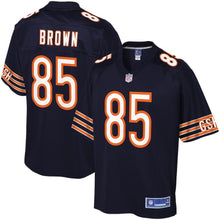 Load image into Gallery viewer, Youth Chicago Bears Daniel Brown NFL Pro Line Navy Player Jersey