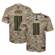 Load image into Gallery viewer, Youth Atlanta Falcons Julio Jones Nike Camo Salute to Service Game Jersey