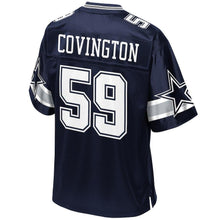 Load image into Gallery viewer, Youth Dallas Cowboys Chris Covington NFL Pro Line Navy Player Jersey