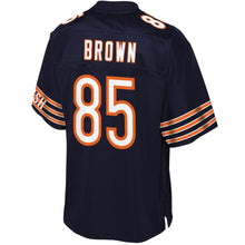 Load image into Gallery viewer, Youth Chicago Bears Daniel Brown NFL Pro Line Navy Player Jersey