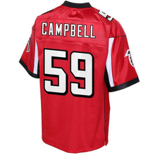 Load image into Gallery viewer, Youth Atlanta Falcons De'Vondre Campbell NFL Pro Line Red Player Jersey