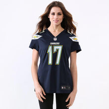 Load image into Gallery viewer, Philip Rivers Los Angeles Chargers Women's Game Jersey - Navy Blue