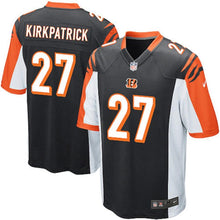 Load image into Gallery viewer, Youth Cincinnati Bengals Dre Kirkpatrick Nike Black Team Color Game Jersey