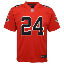 Load image into Gallery viewer, Youth Atlanta Falcons Devonta Freeman Nike Red Color Rush Game Jersey