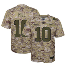 Load image into Gallery viewer, Tyreek Hill Kansas City Chiefs Salute to Service Game Jersey - Camo
