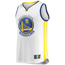 Load image into Gallery viewer, Klay Thompson Golden State Warriors Branded Youth Fast Break Jersey White - Association Edition 2018/2019