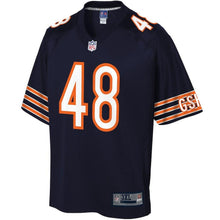 Load image into Gallery viewer, Youth Chicago Bears Andrew Trumbetti NFL Pro Line Navy Player Jersey