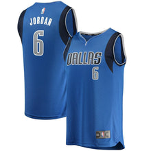 Load image into Gallery viewer, DeAndre Jordan Dallas Mavericks Blue Swingman Jersey 2018 - 2019