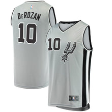 Load image into Gallery viewer, DeMar DeRozan San Antonio Spurs Gray Swingman Jersey 2018 - 2019