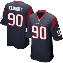 Load image into Gallery viewer, Houston Texans Jadeveon Clowney Navy Blue Jersey 2018 - 2019