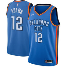 Load image into Gallery viewer, Steven Adams Oklahoma City Thunder Blue Swingman Jersey 2018 - 2019