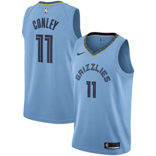 Load image into Gallery viewer, Mike Conley Memphis Grizzlies Light Blue Swingman Jersey 2018 - 2019