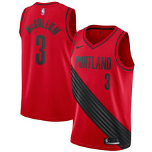 Load image into Gallery viewer, C.J. McCollum Portland Trail Blazers Red Swingman Jersey 2018 - 2019