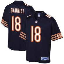 Load image into Gallery viewer, Youth Chicago Bears Taylor Gabriel NFL Pro Line Navy Team Color Player Jersey