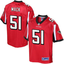 Load image into Gallery viewer, Youth Atlanta Falcons Alex Mack NFL Pro Line Red Player Jersey