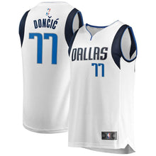 Load image into Gallery viewer, Luka Doncic Dallas Mavericks Branded Youth Fast Break Jersey - Association Edition – White 2018/2019