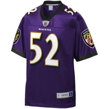 Load image into Gallery viewer, Ray Lewis Baltimore Ravens Pro Line Retired Player Jersey – Purple 2018/2019