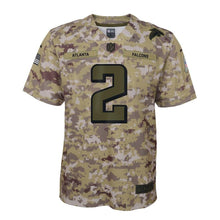 Load image into Gallery viewer, Youth Atlanta Falcons Matt Ryan Nike Camo Salute to Service Game Jersey