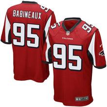 Load image into Gallery viewer, Youth Atlanta Falcons Jonathan Babineaux Nike Red Team Color Game Jersey